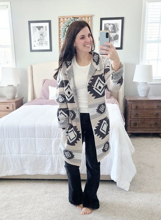 new love ever after tie sweater