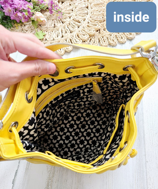 vera bradley yellow bag