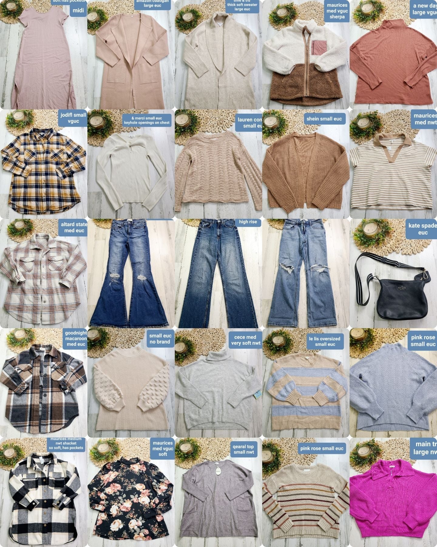 REDUCED Womens Consignment 1/24
