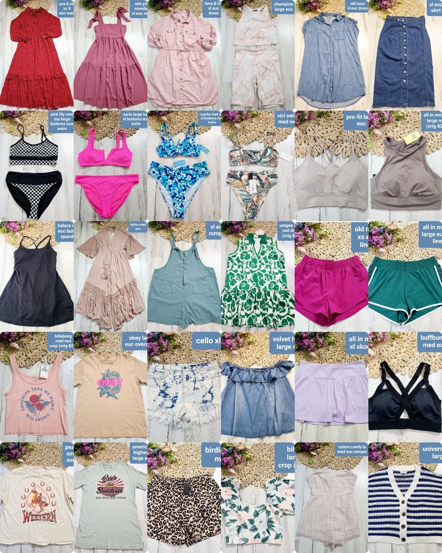 5/29 New Women's Consignment xs-2xl