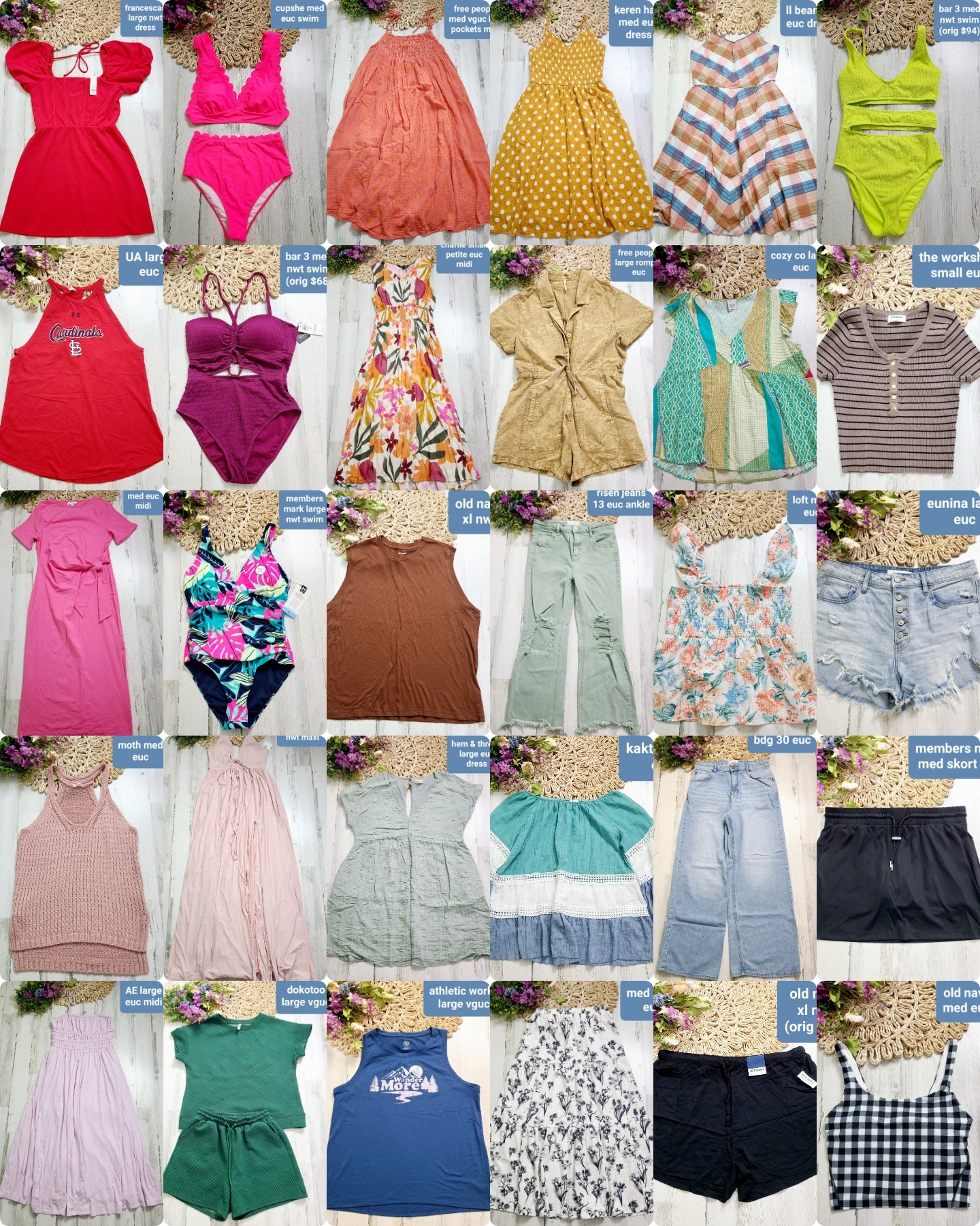 7/23 NEW women's summer collection xs-xl
