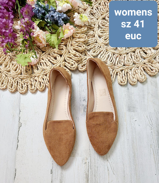 suede flats