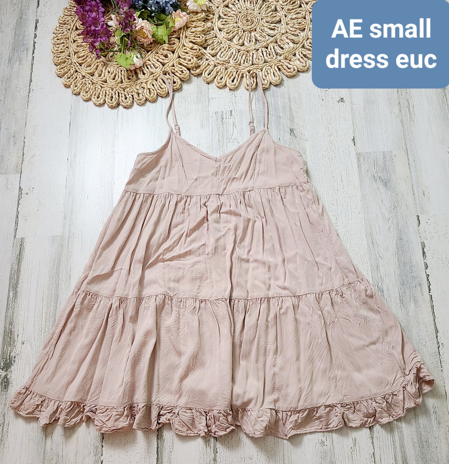 ae pink dress