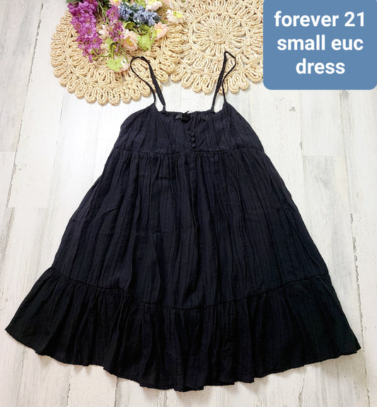 forever 21 short black dress