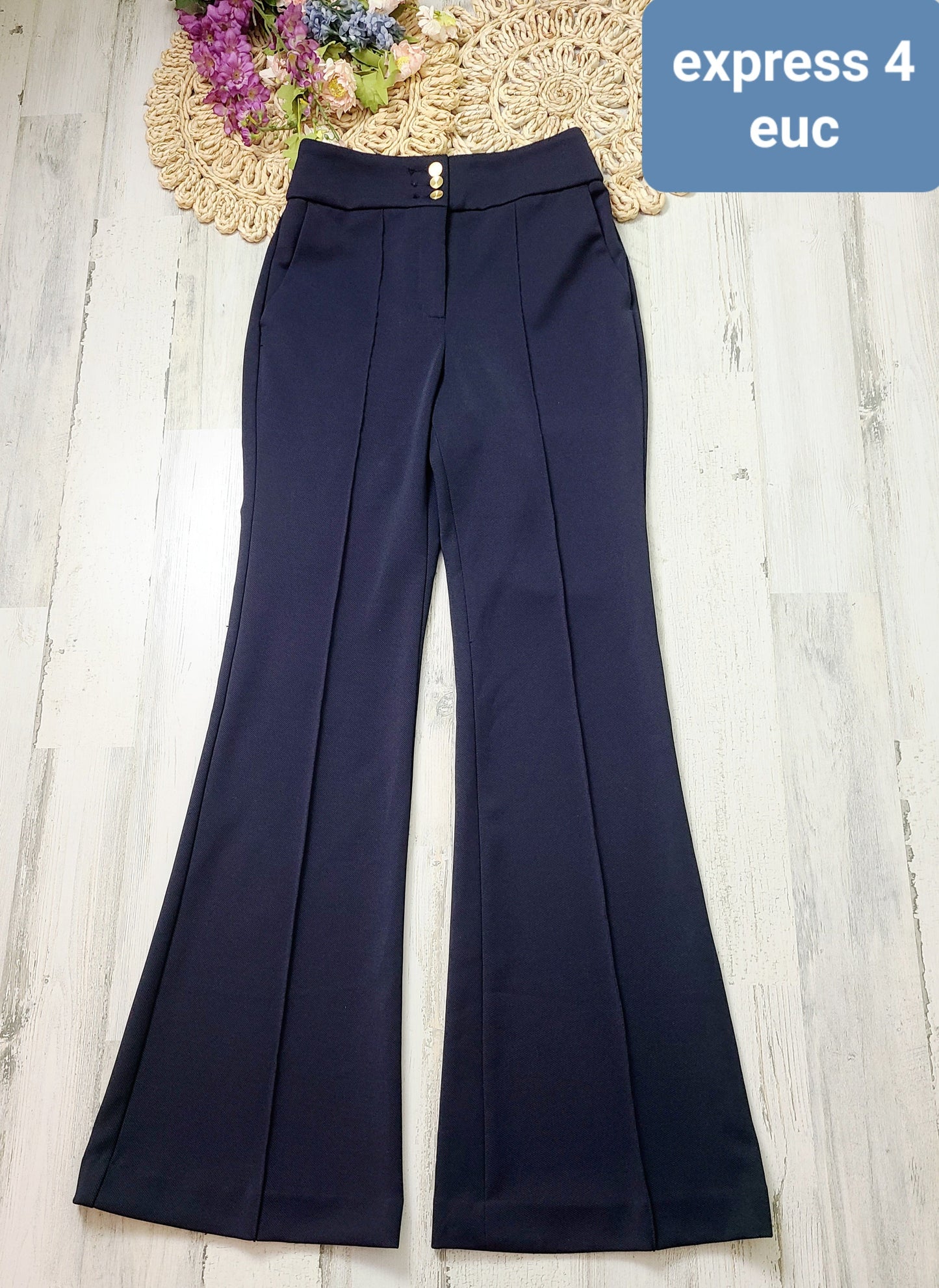 express navy pants