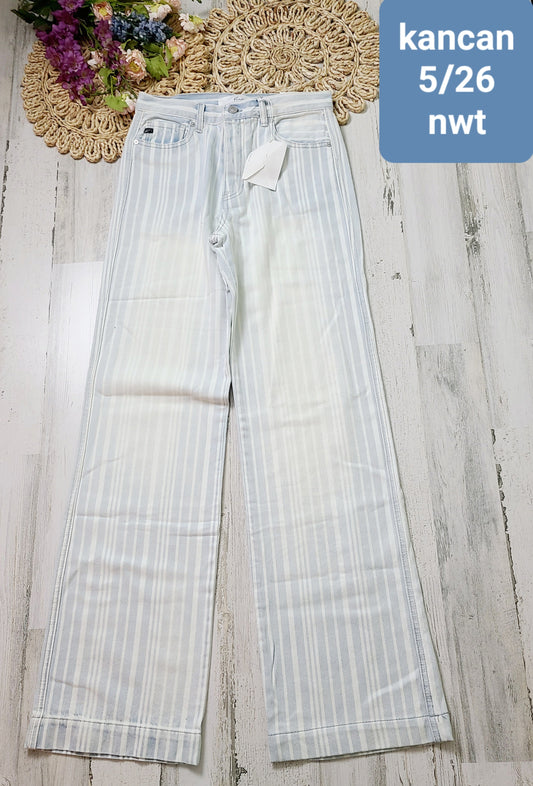 kancan new striped jeans