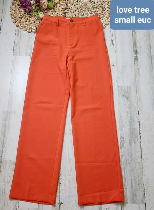 love tree orange pants