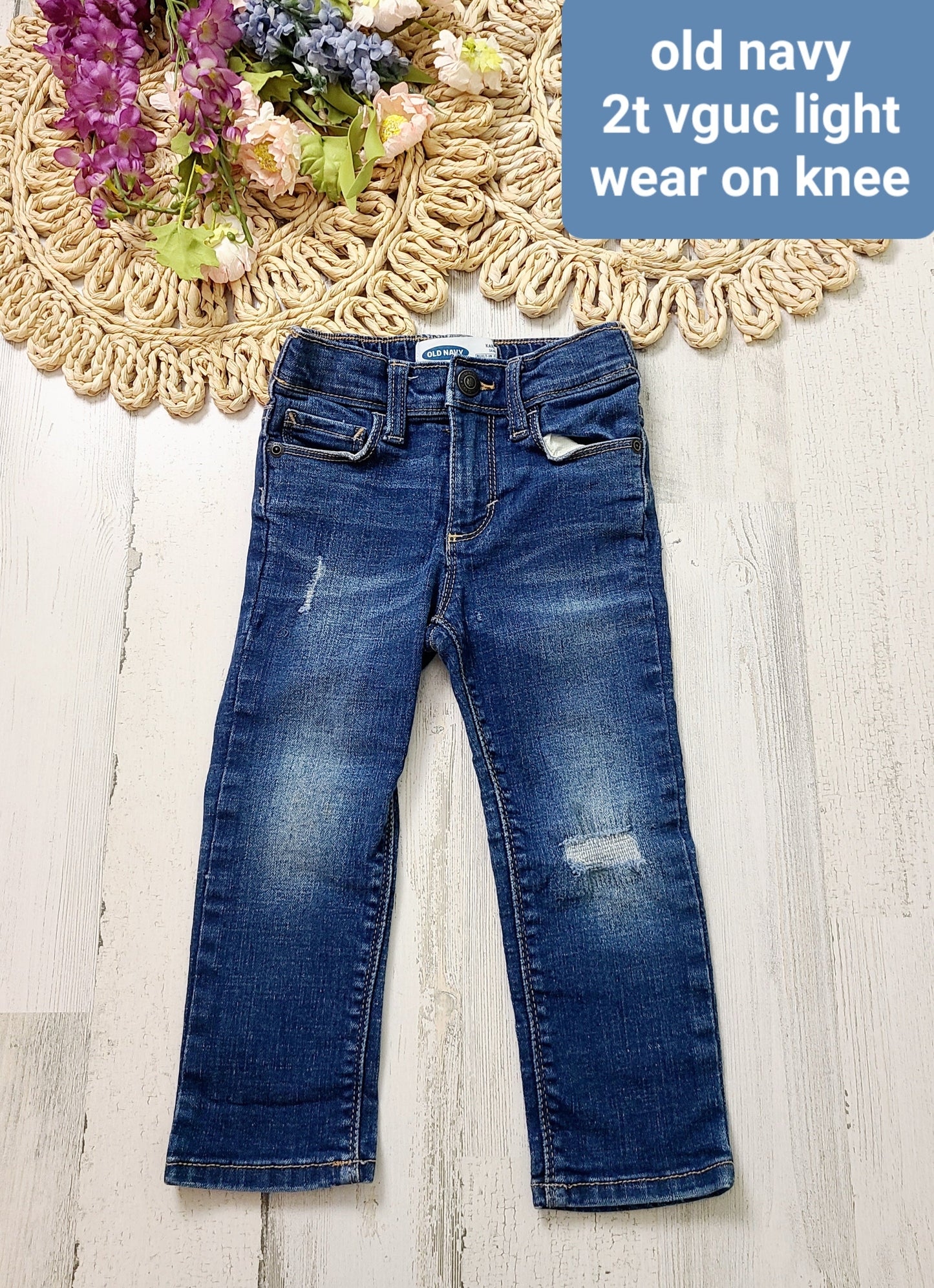 old navy jeans 2t distressed