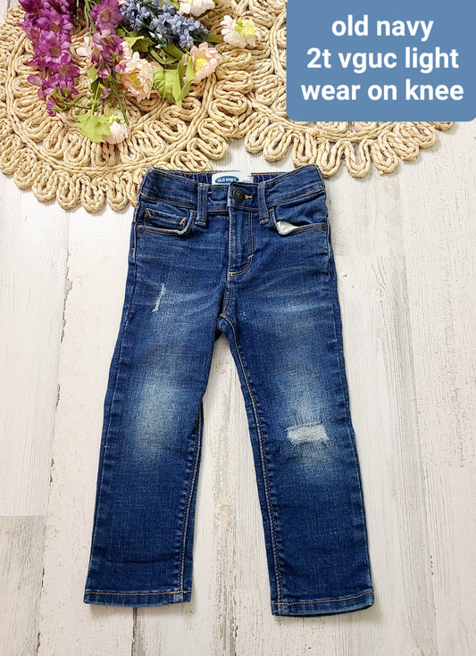 old navy jeans 2t distressed