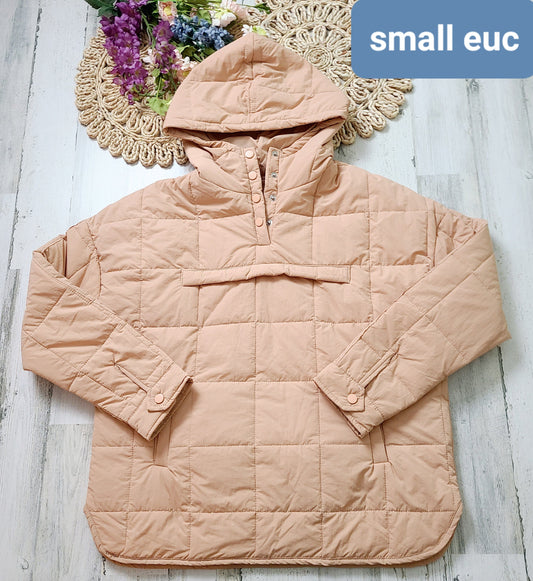 no brand quilted pullover