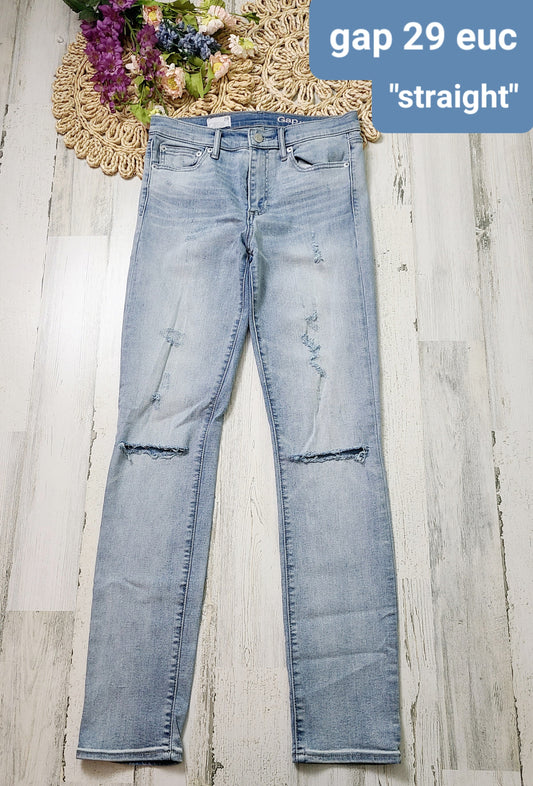 gap straight jeans