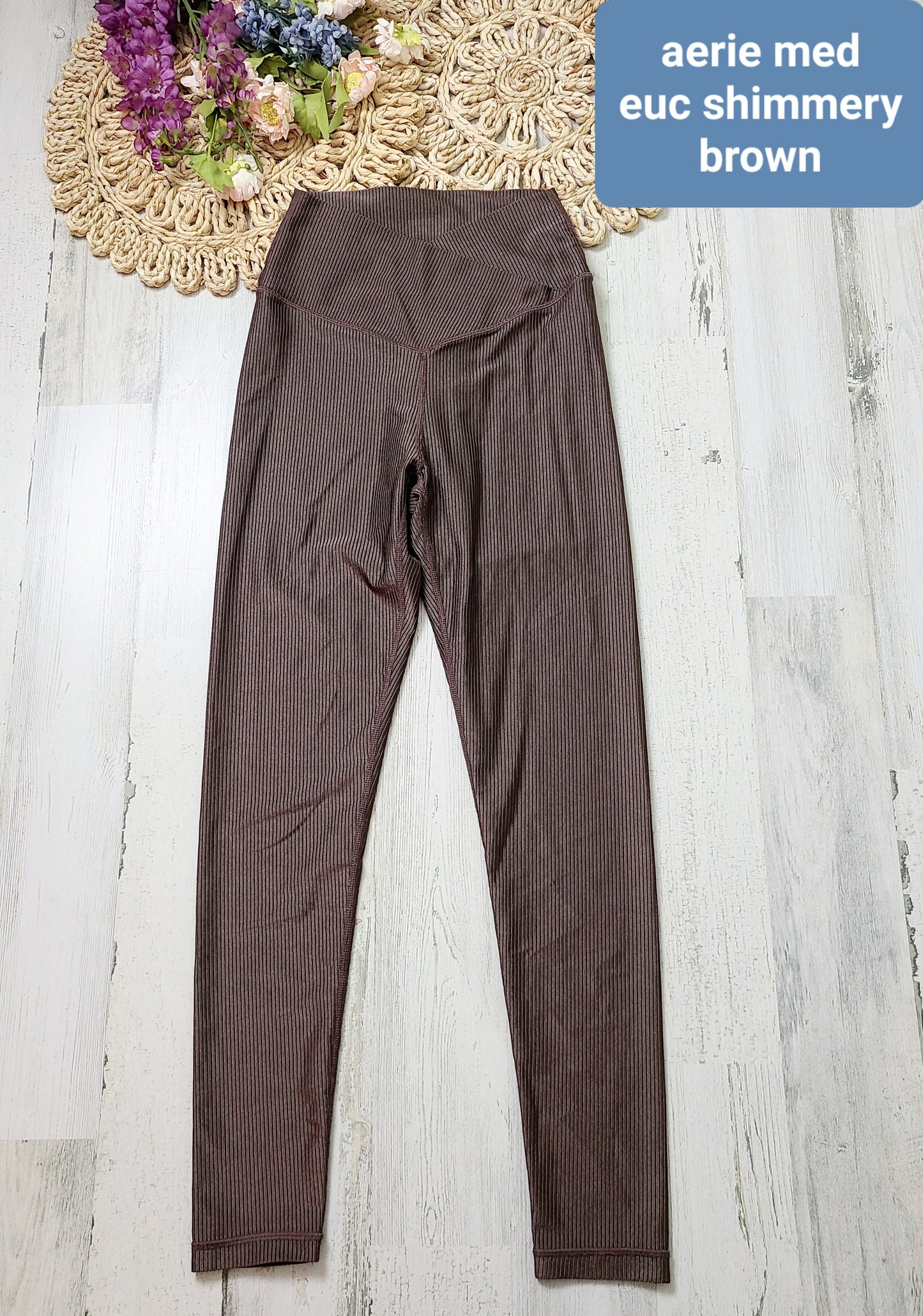aerie shiny leggings