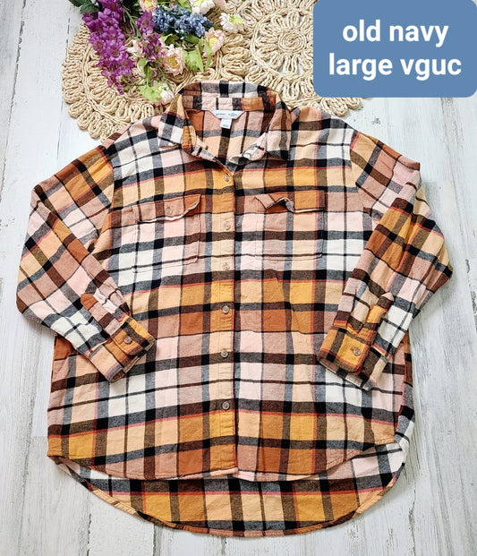 old navy large plaid