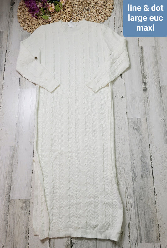 line and dot maxi