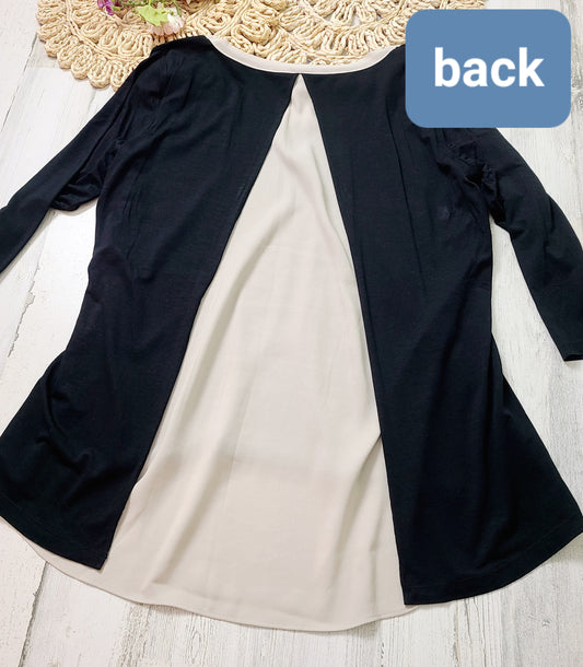 ann taylor black tan