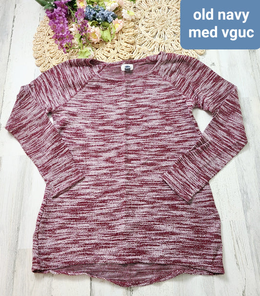 old navy thin heather sweater