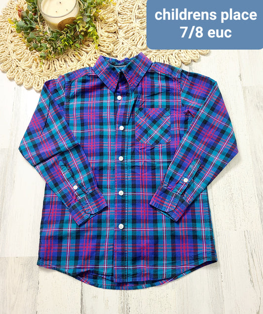childrens place 7 plaid