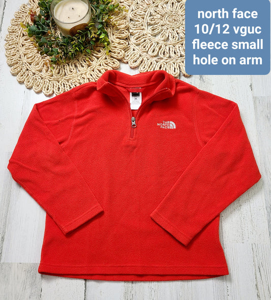 north face red fleece
