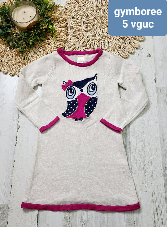 gymboree owl dress
