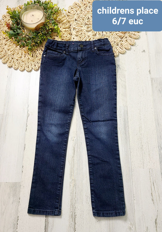 childrens place girls dark jeans