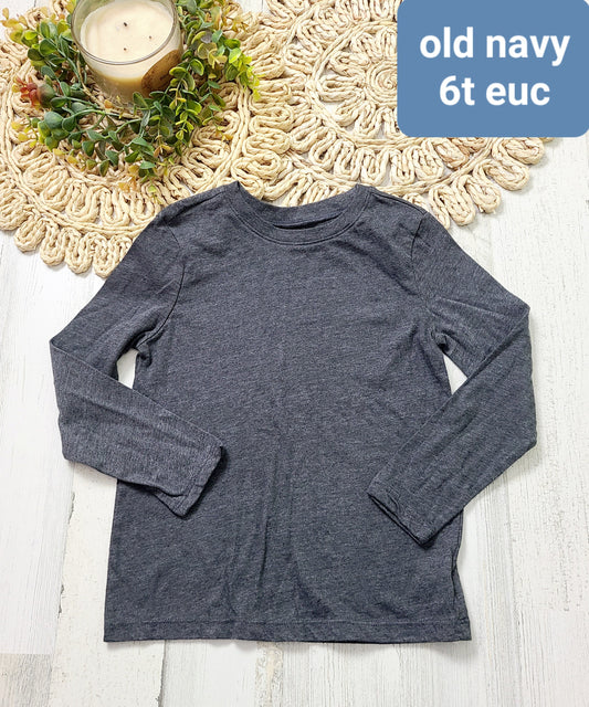 old navy long sleeve gray
