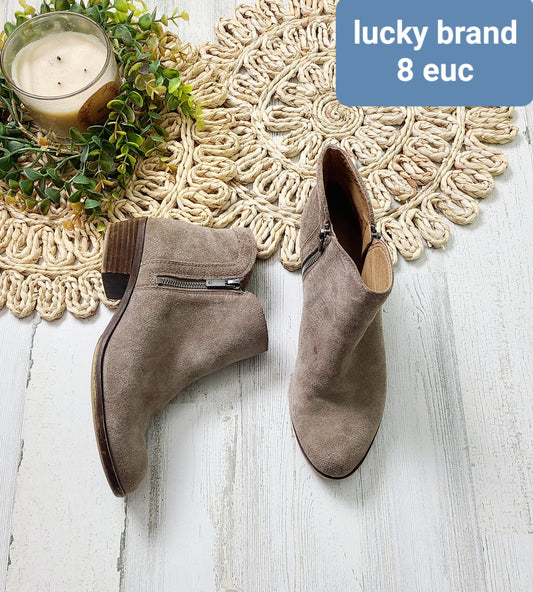lucky brand ankle boots