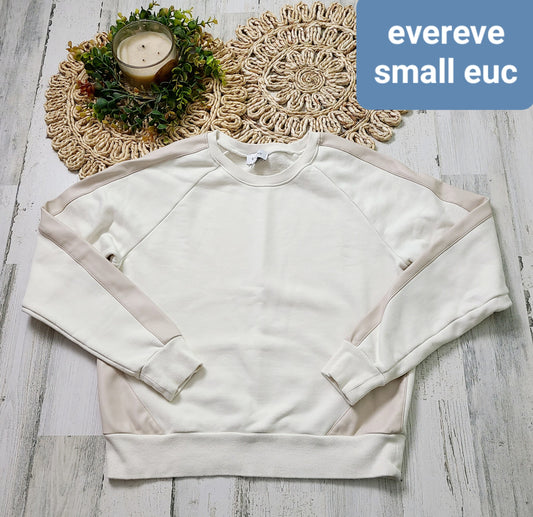 evereve faux leather detail