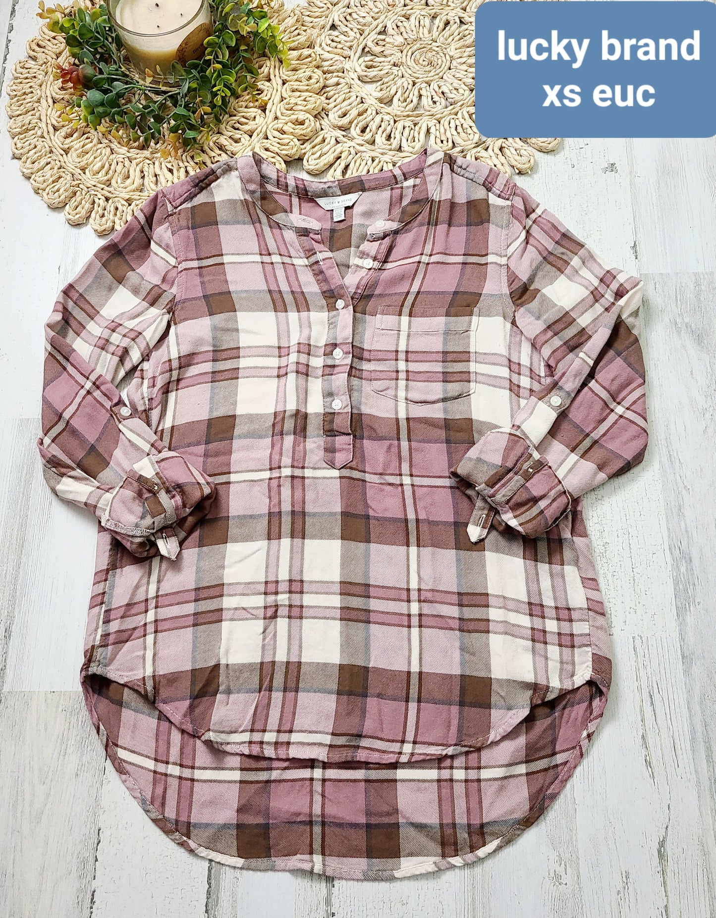 lucky brand plaid