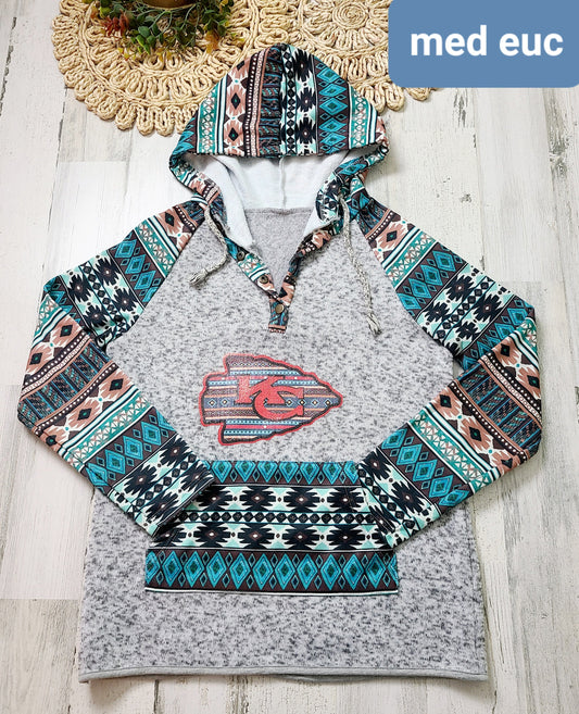 chiefs aztec hoodie