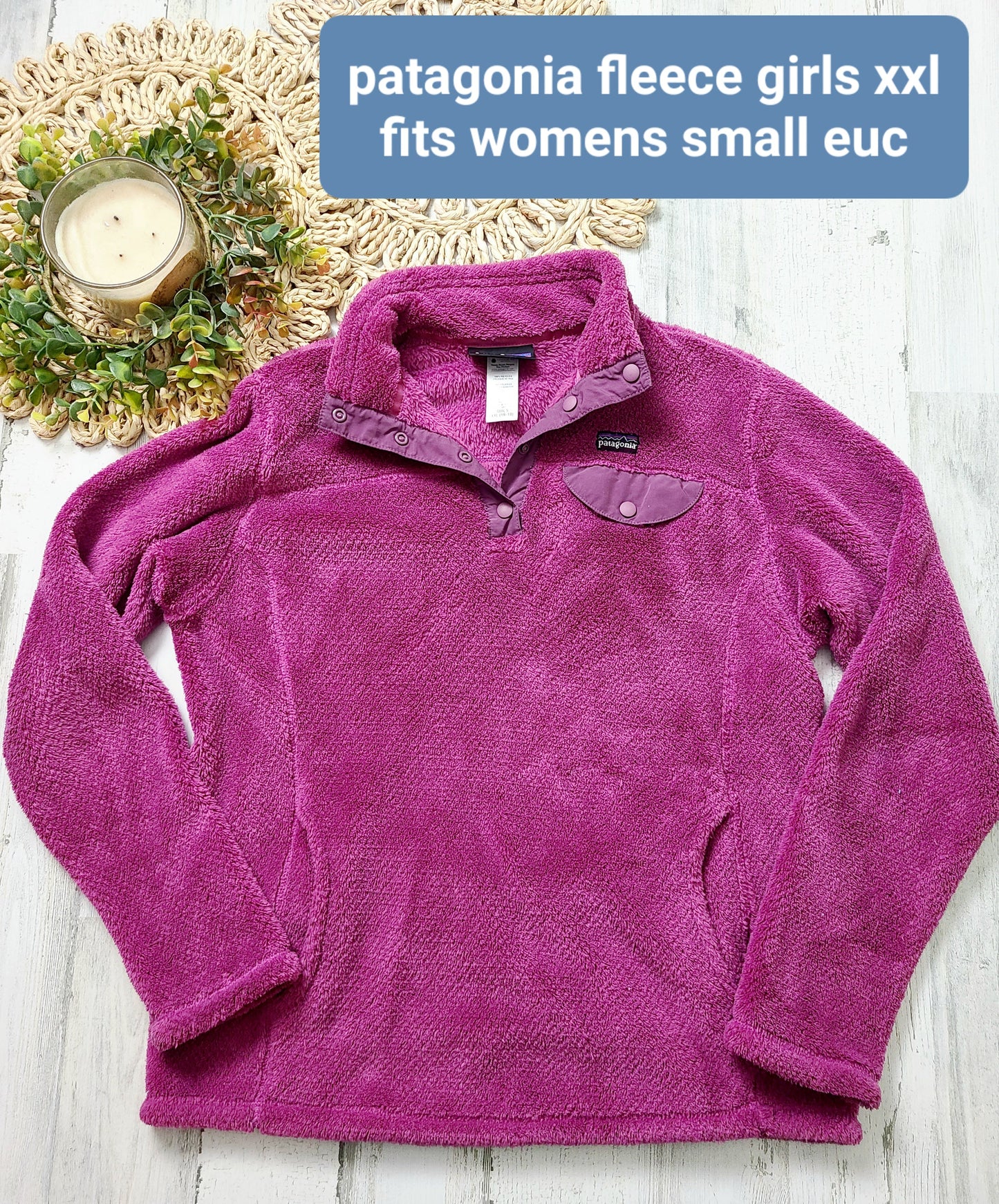 patagonia fleece raspberry