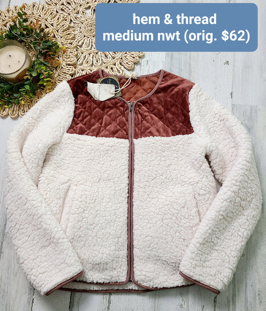 hem & thread new sherpa