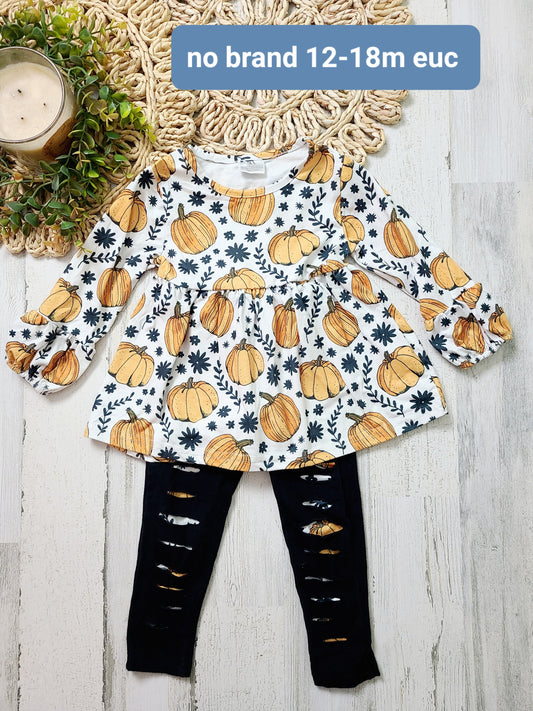 no brand distressed leggings