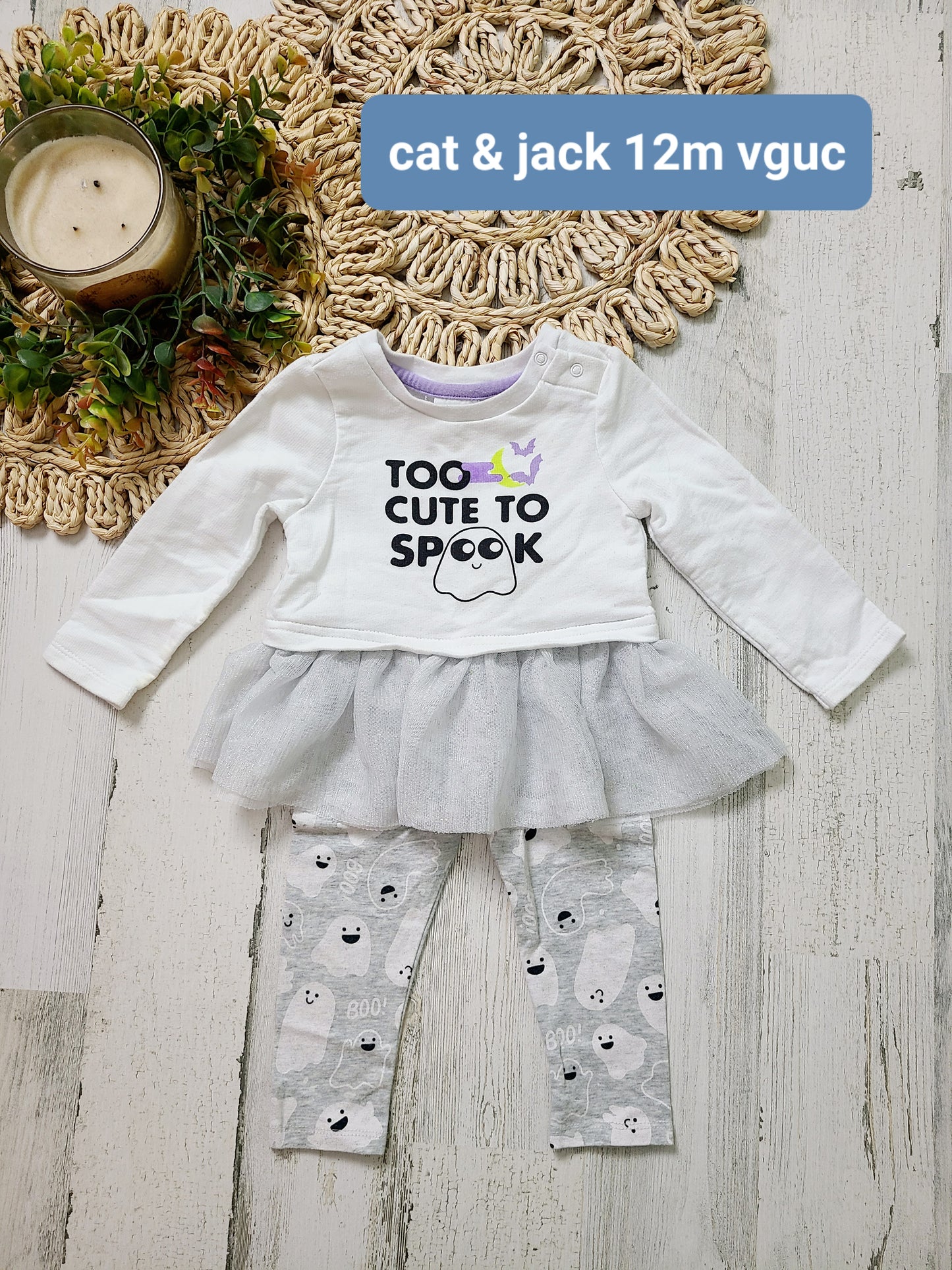 cat & jack cute ghost