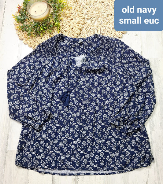 old navy blue tassle