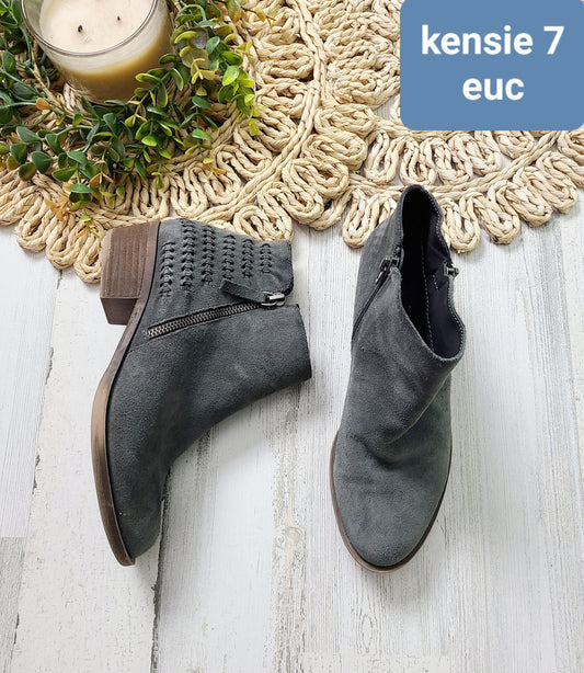 kensie gray boots