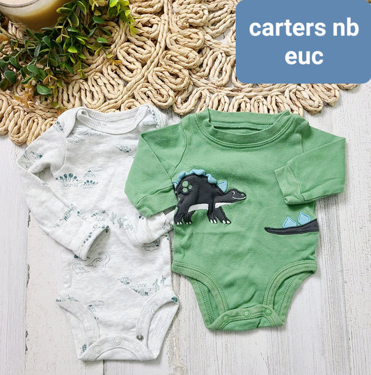 carters dino onesies