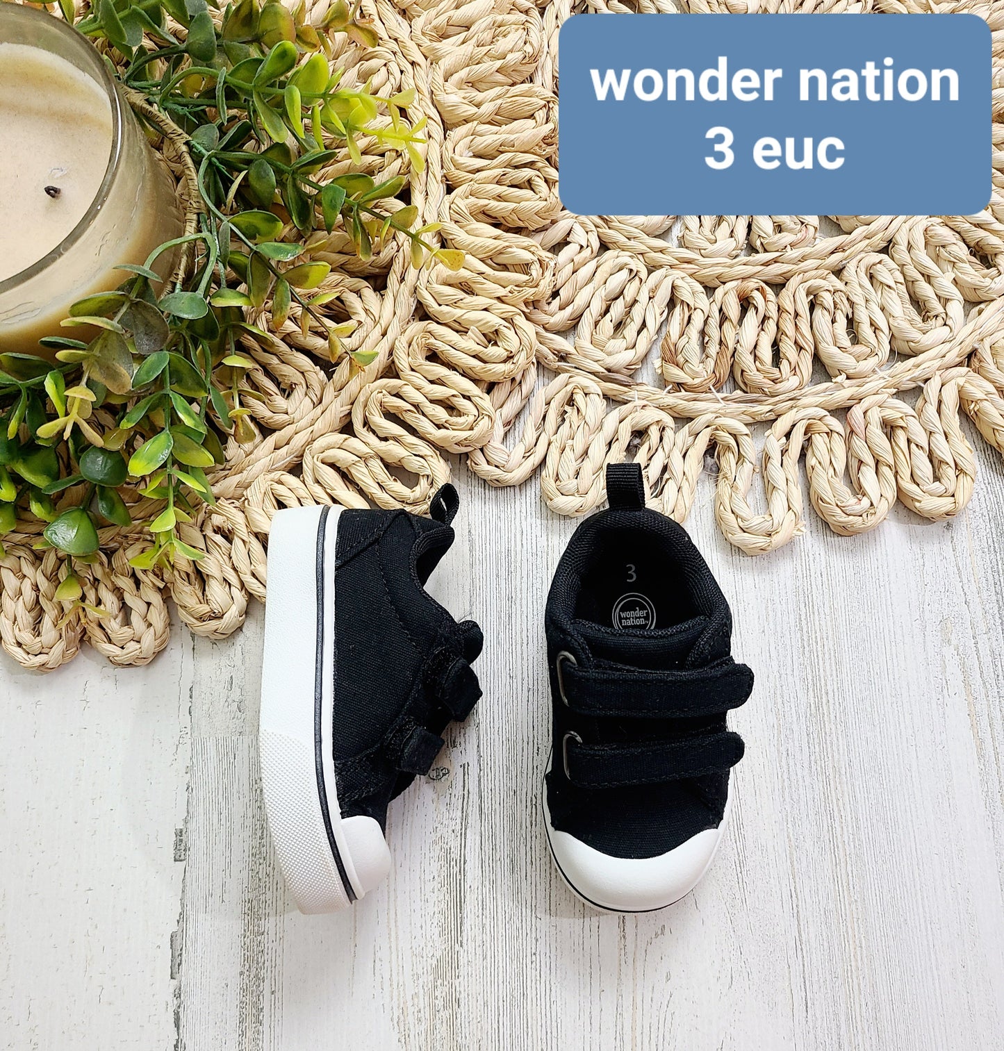 wonder nation black sneakers