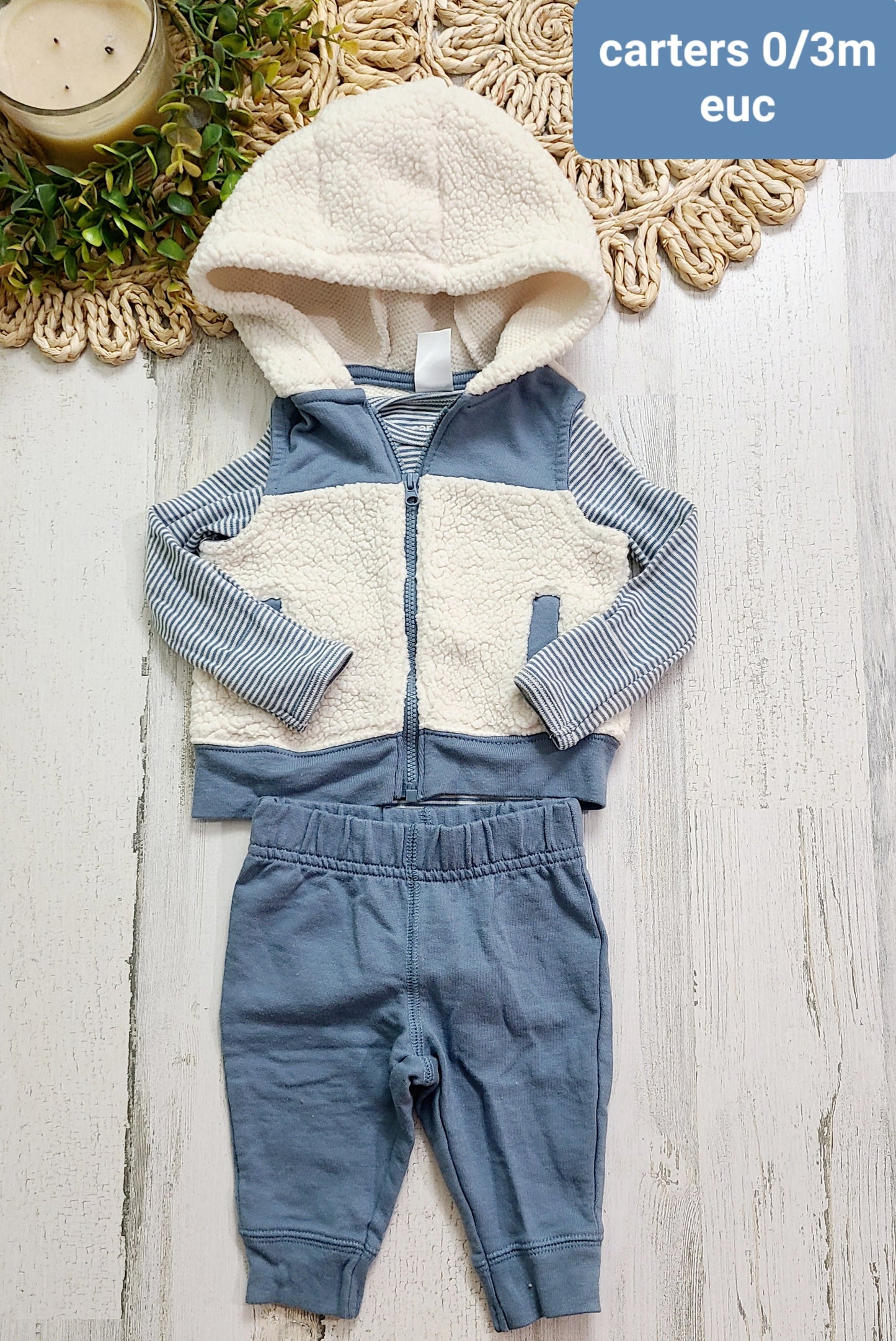 carters sherpa vest