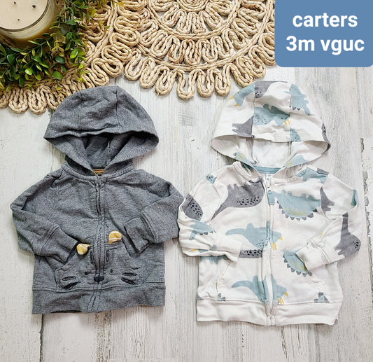 carters tiger hood dino