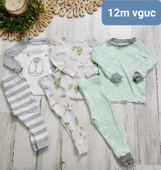 12m 2 piece pj