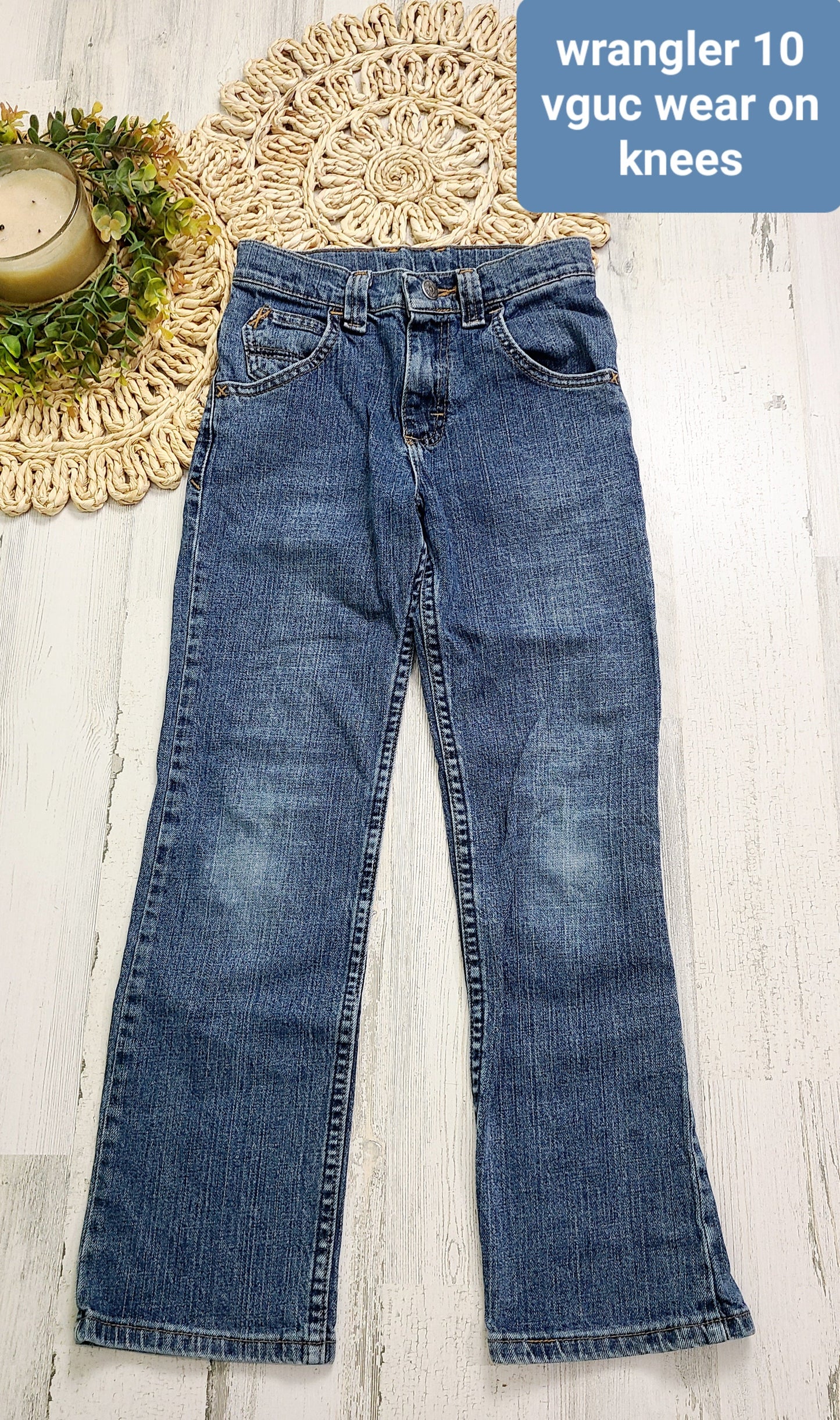 wrangler faded knees