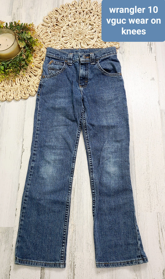 wrangler faded knees