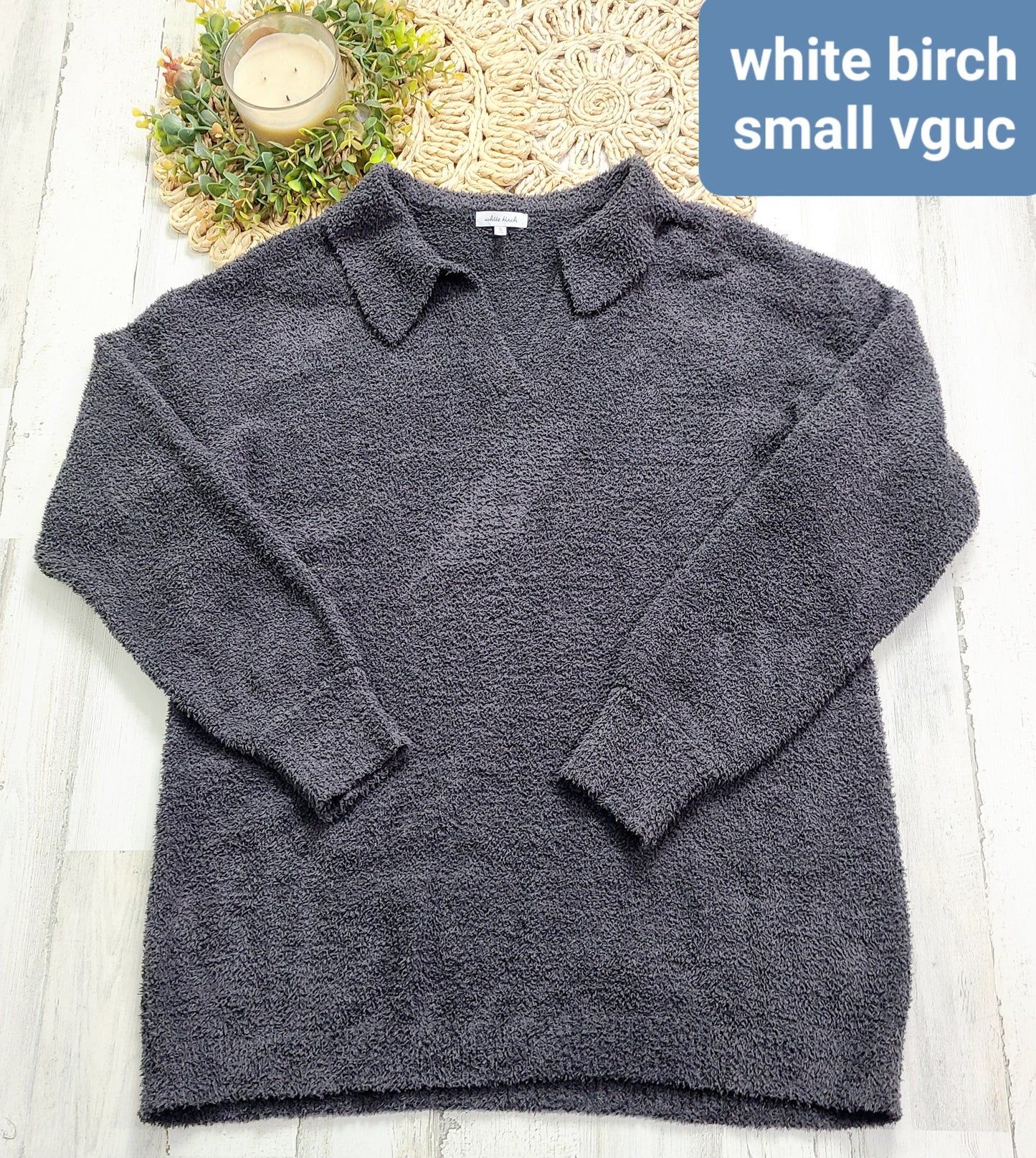 white birch collar sweater
