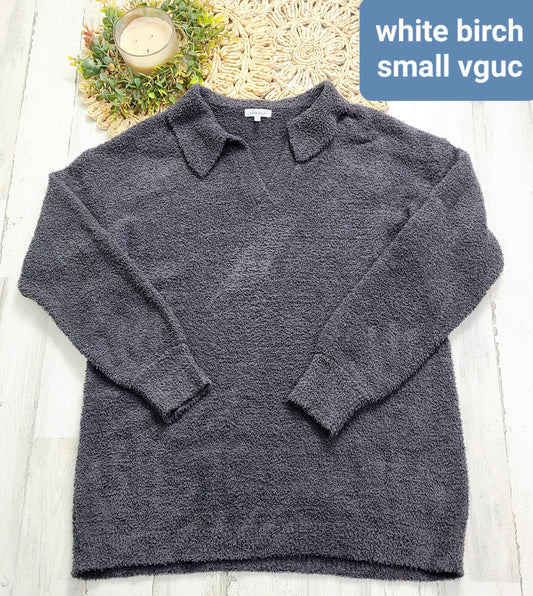 white birch collar sweater