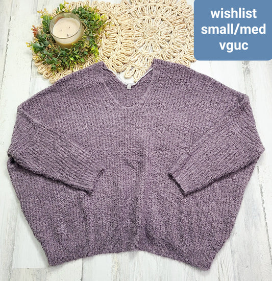 wishlist purple sweater