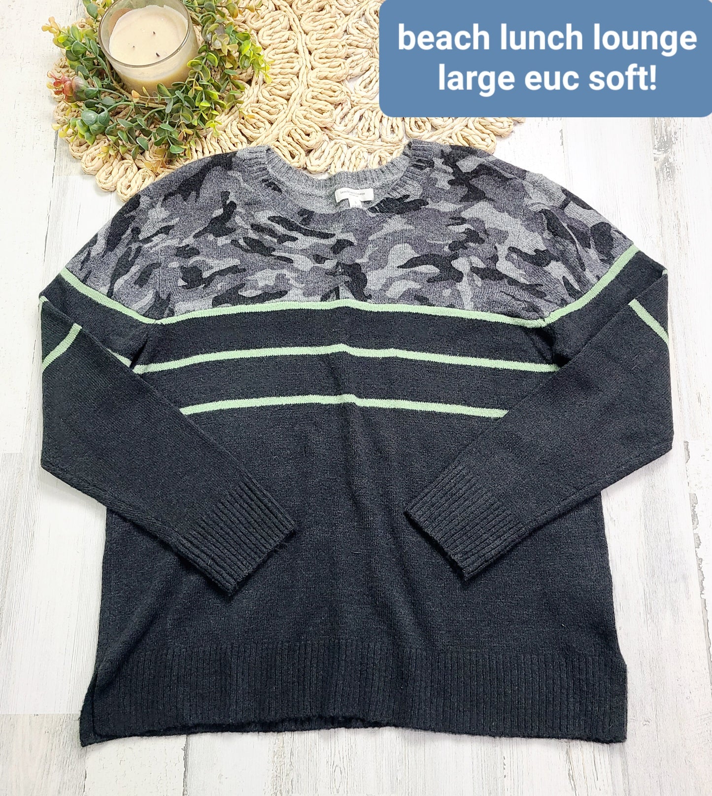 beach lunch lounge camo