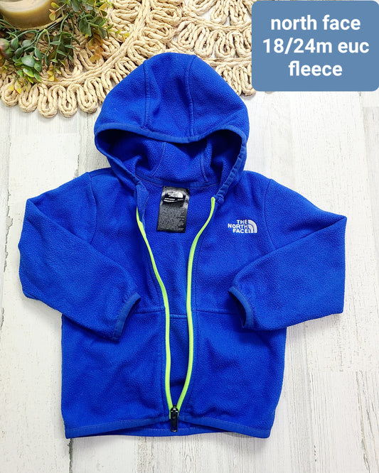 north face blue fleece