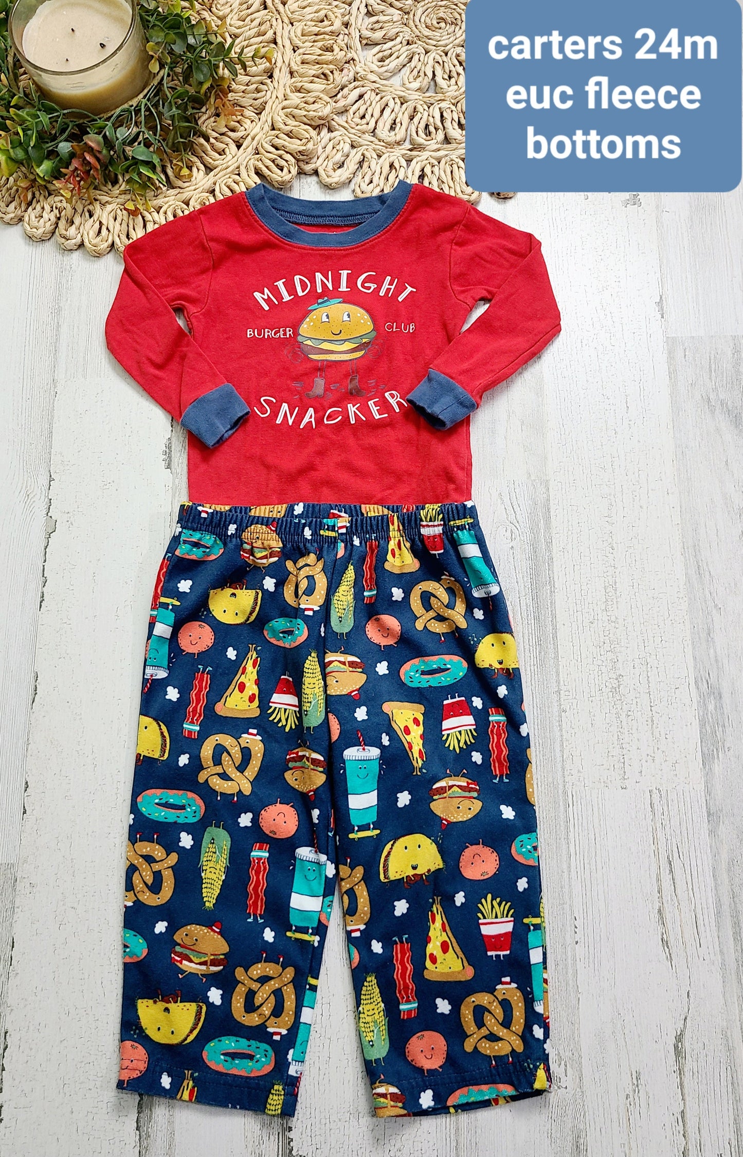 carters fleece snacks