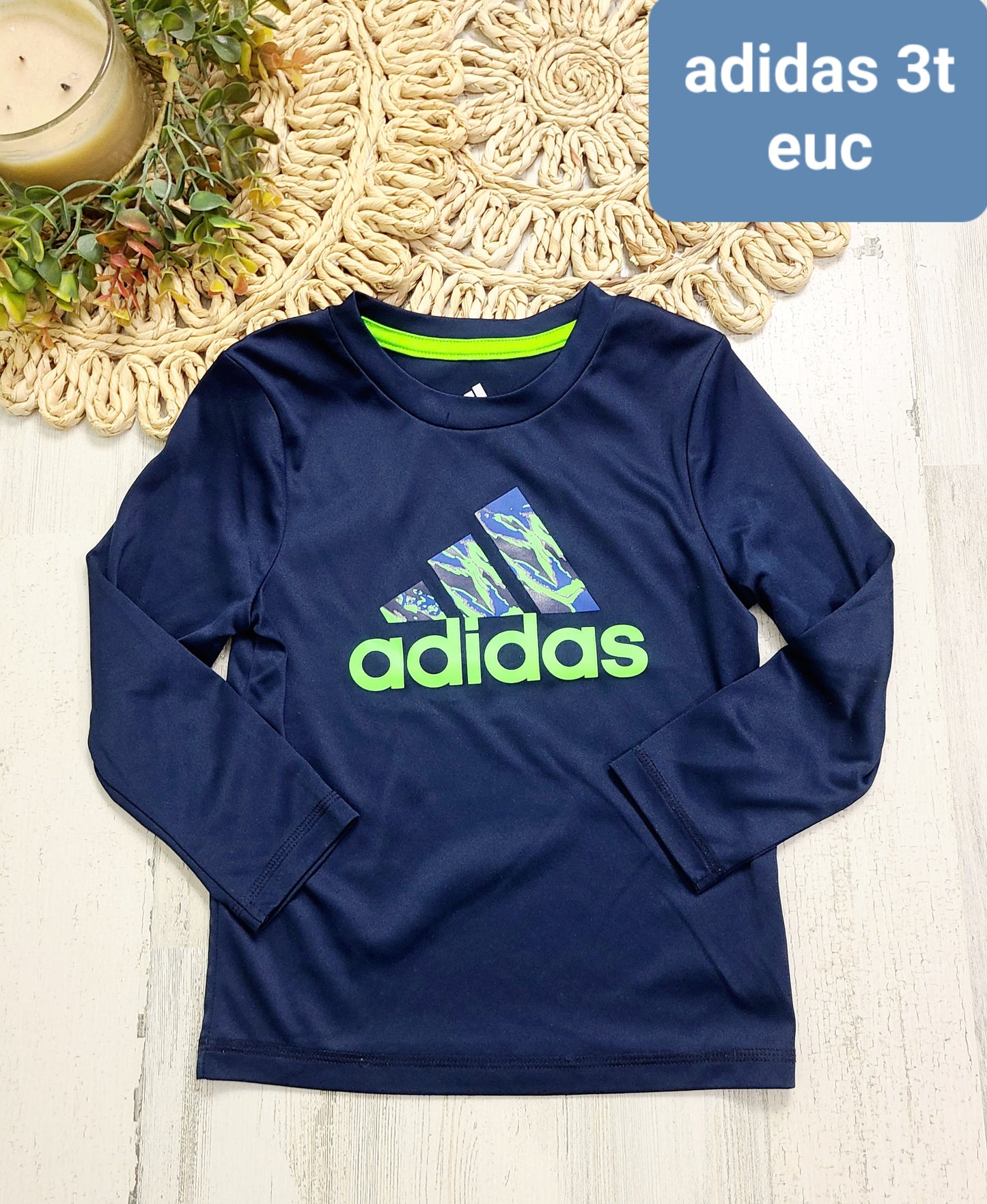 adidas navy top