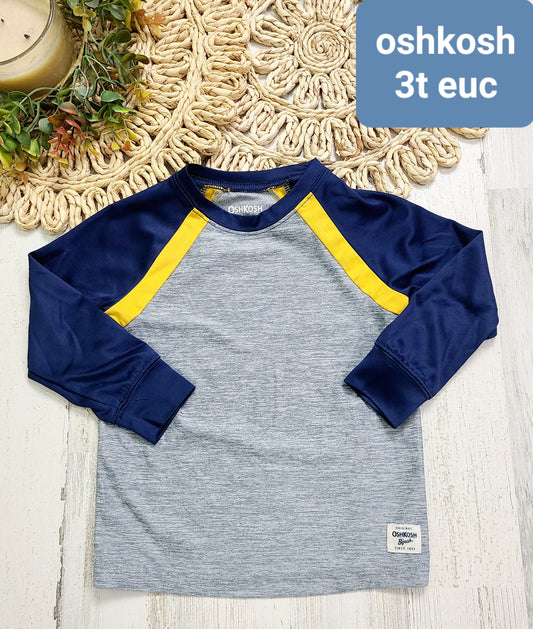 oshkosh gray blue sleeves